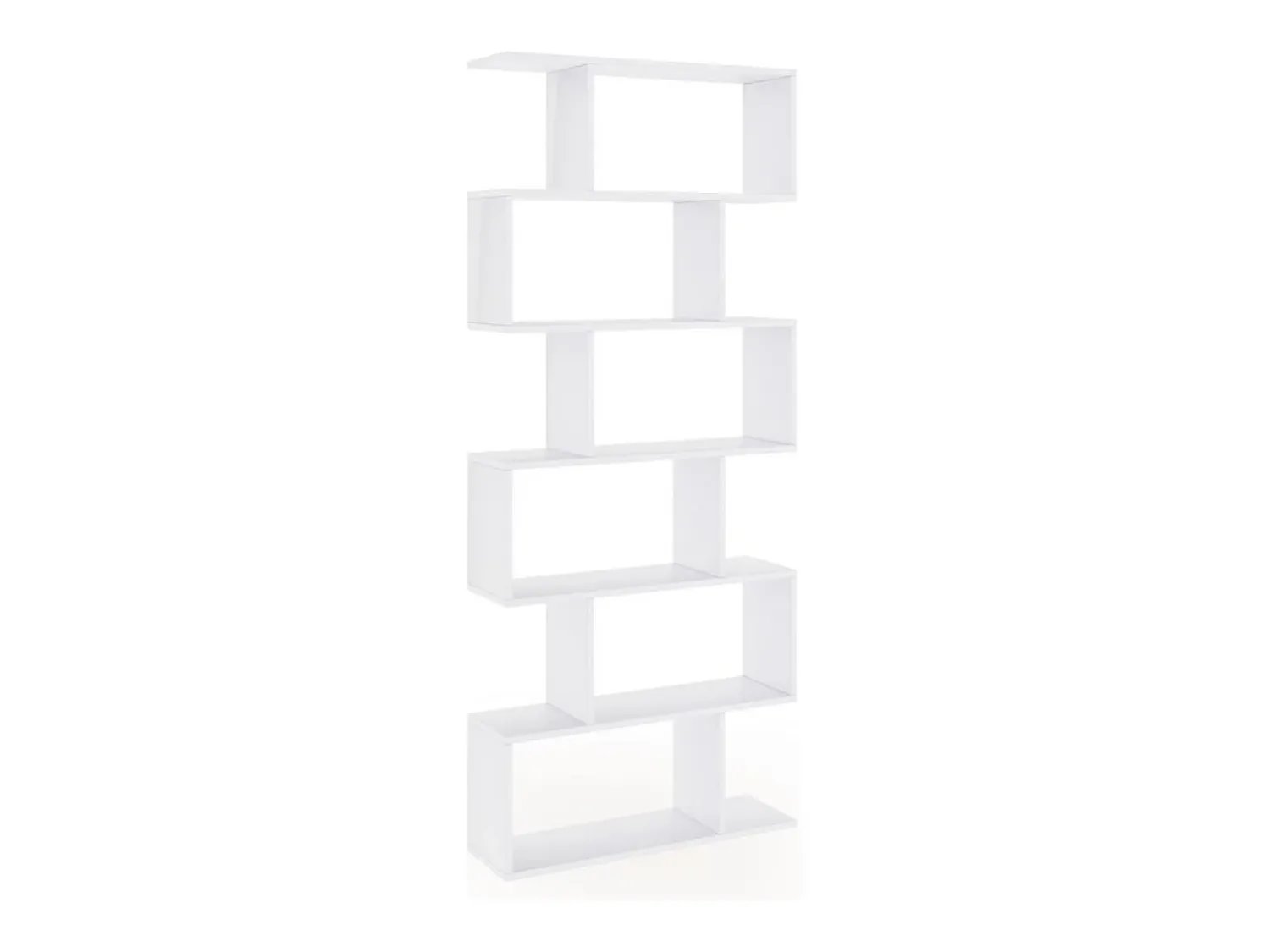 Outlet duehome Prateleira alta Zoe Blanco Brillo Cinzento