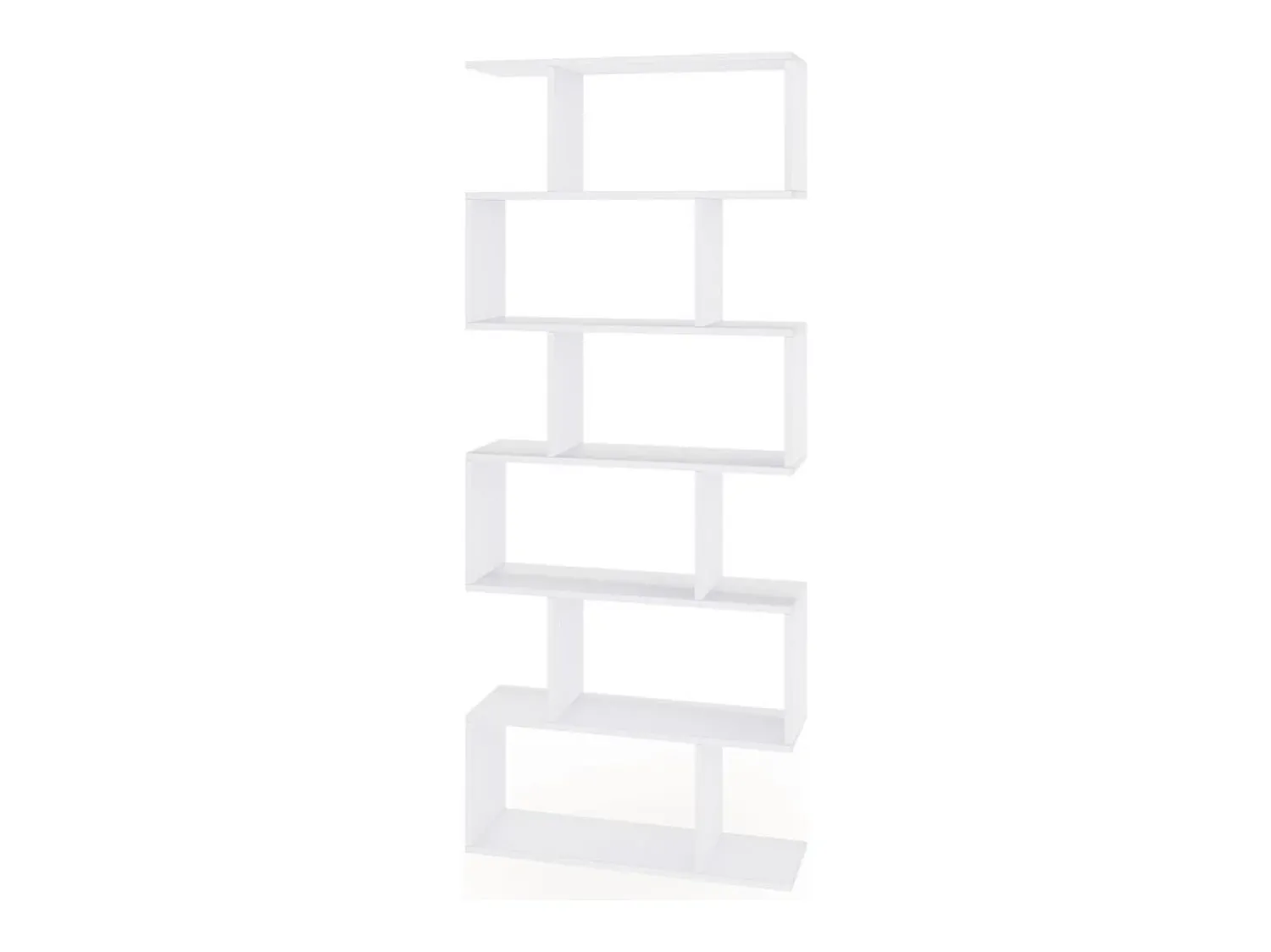 Outlet duehome Prateleira alta Zoe Blanco Brillo Cinzento