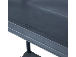 Clearance Helloshop26 Prateleira de armazenamento 125 kg 60 x 30 x 180 cm plástico 02_0000635 Preto