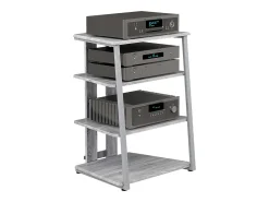 New Vicco Prateleira de armazenamento cinza 61x53x78 tonar Cinzento