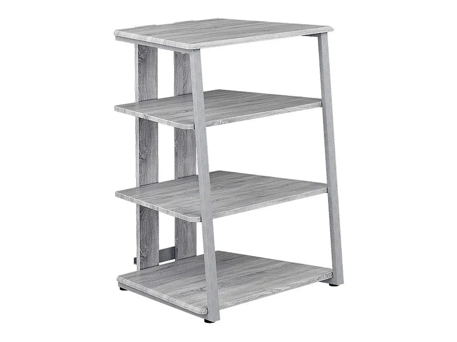 New Vicco Prateleira de armazenamento cinza 61x53x78 tonar Cinzento