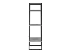 Discount Helloshop26 Prateleira de armazenamento 60 x 30 x 105 cm em aglomerado cinza 02_0000631 Cinzento