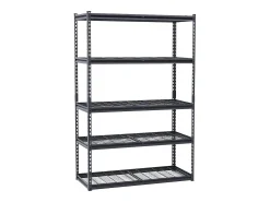 Prateleira de armazenamento SucceBuy, Prateleira de Garagem Ajustável de 5 Níveis, Robusto 1361kg^ Prateleira