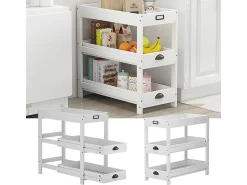 Vicco Prateleira de arrumação 33x66x66 legum^ Prateleira