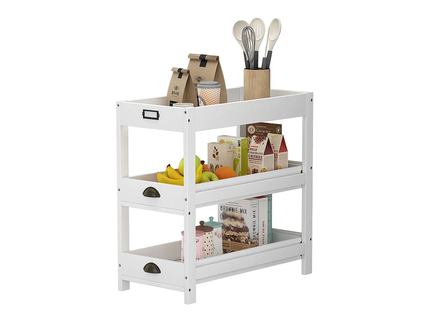Vicco Prateleira de arrumação 33x66x66 legum^ Prateleira