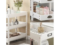 Vicco Prateleira de arrumação 33x66x66 legum^ Prateleira