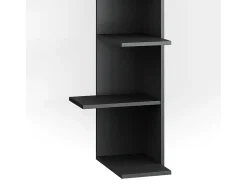 Prateleira|Vicco Prateleira de canto antracite 37x37x140.1 tera Cinza antracite