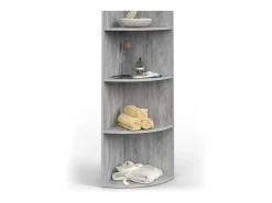 Sale Vicco Prateleira de canto betão 40x40x180 ecki Cinzento claro