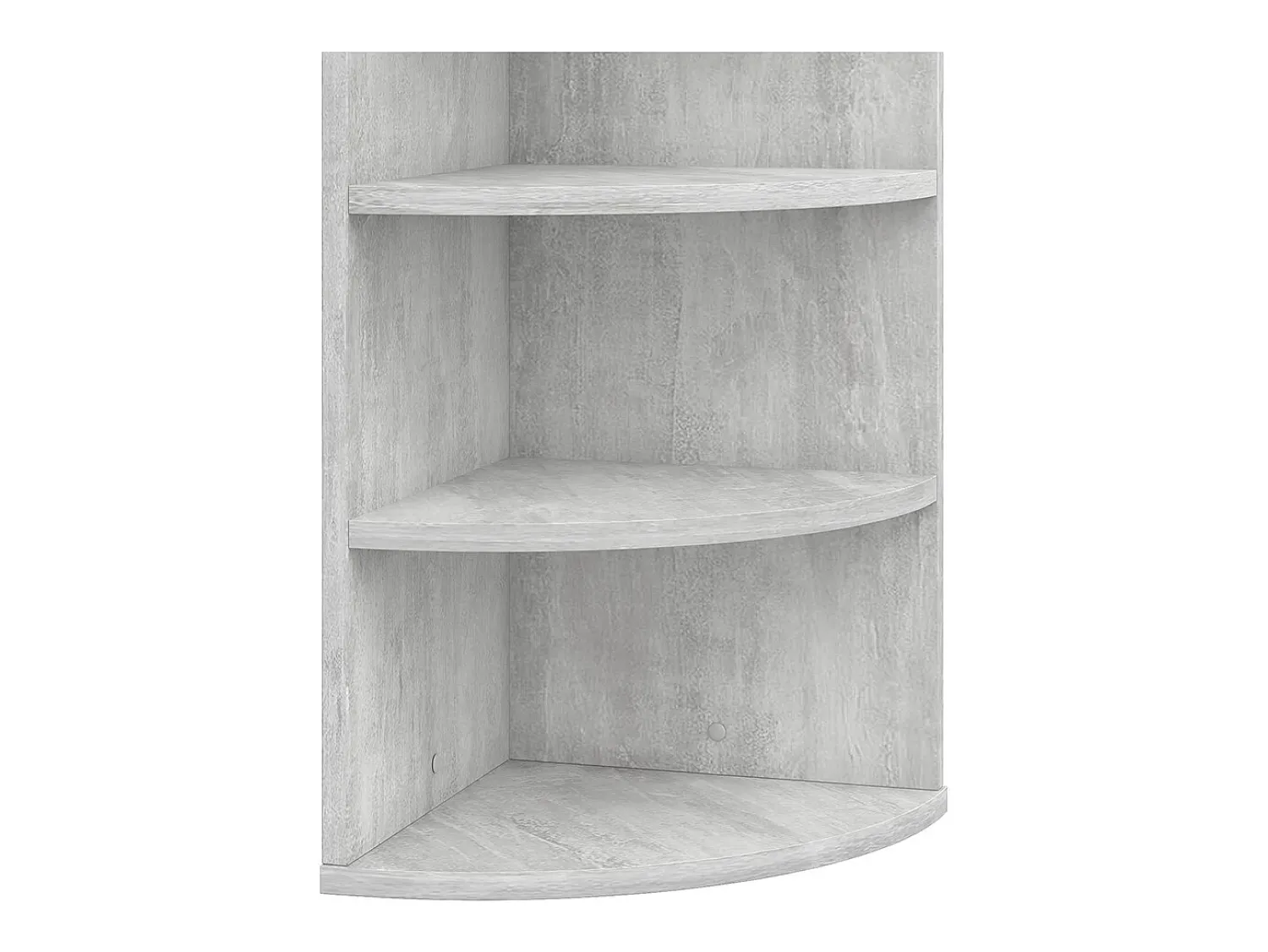 Prateleira|Vicco Prateleira de canto betão 30x30x60 ecki Cinzento claro