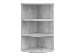 Prateleira|Vicco Prateleira de canto betão 30x30x60 ecki Cinzento claro