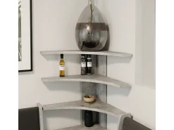 Vicco Prateleira de canto betão 43.5x43.5x37 roman^ Prateleira