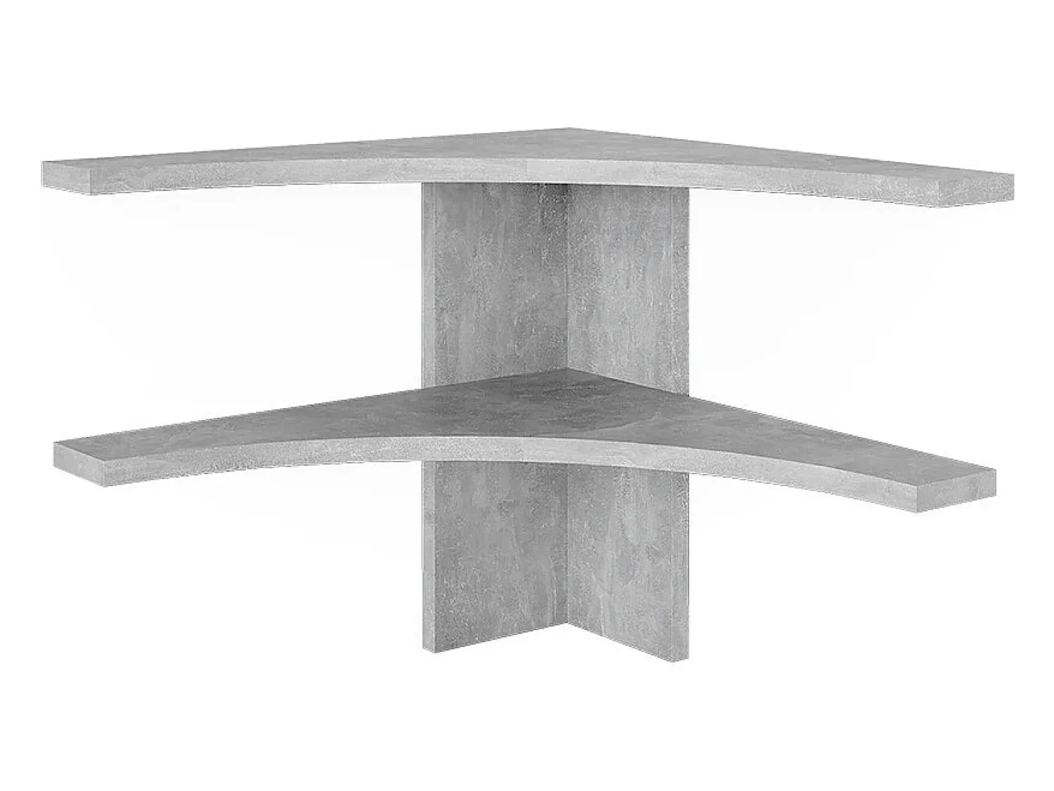 Vicco Prateleira de canto betão 43.5x43.5x37 roman^ Prateleira