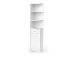 Prateleira|Vicco Prateleira de canto 30x30x135.5 larry Branco