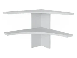Prateleira*Vicco Prateleira de canto 43.5x43.5x37 roman Branco