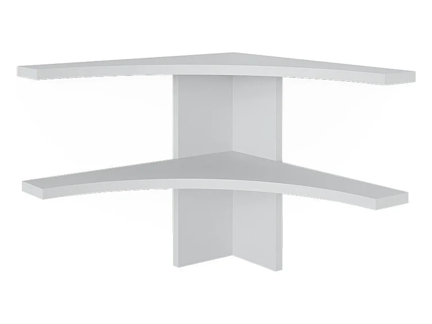 Prateleira*Vicco Prateleira de canto 43.5x43.5x37 roman Branco