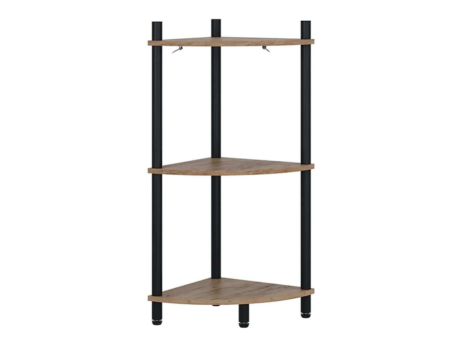 Online Vicco Prateleira de canto carvalho goldkraft/antracite 29x29x72 bivio Natural escuro