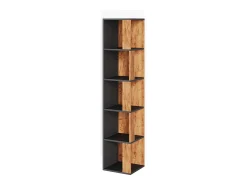Vicco Prateleira de canto carvalho goldkraft 33.3x33.3x162.2 lio^ Prateleira