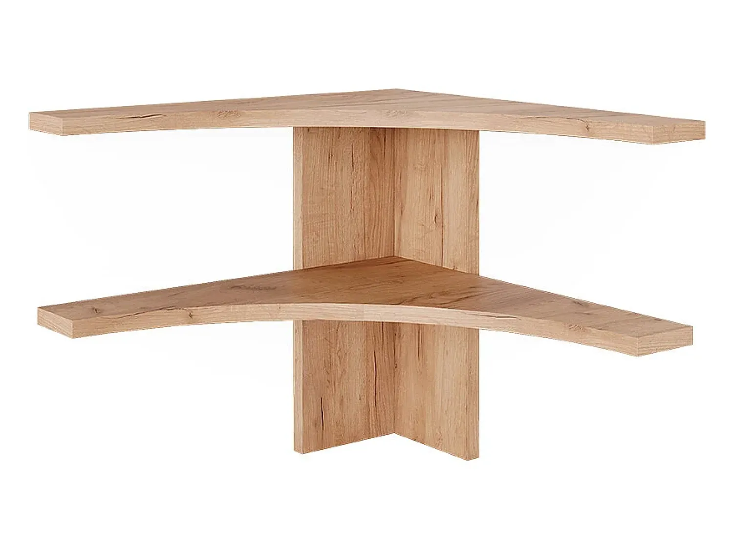 Prateleira|Vicco Prateleira de canto carvalho de areia 43.5x43.5x37 roman Natural claro
