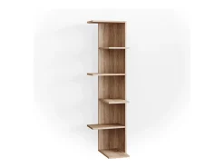 Prateleira|Vicco Prateleira de canto sonoma 37x37x140.1 tera Natural claro