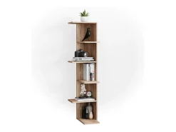 Prateleira|Vicco Prateleira de canto sonoma 37x37x140.1 tera Natural claro