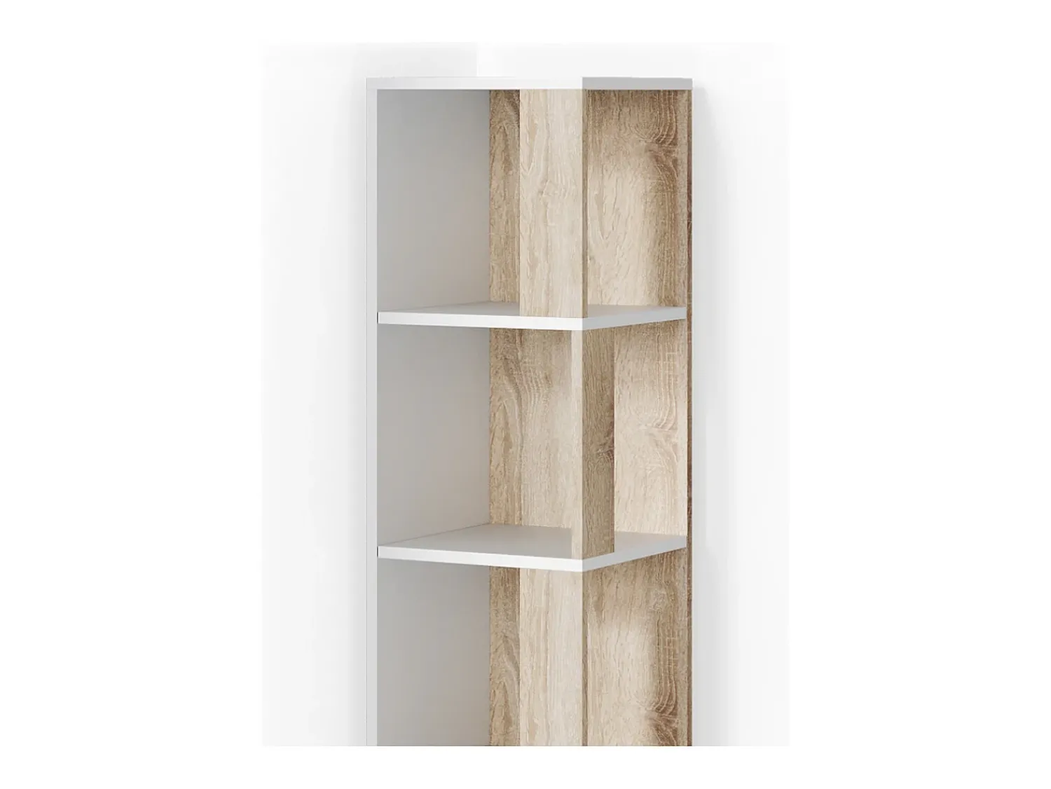Vicco Prateleira de canto sonoma 33.3x33.3x162.2 lio Natural claro