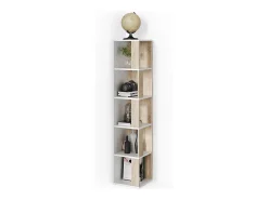 Vicco Prateleira de canto sonoma 33.3x33.3x162.2 lio Natural claro