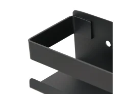 Prateleira|vidaxl Prateleira de chuveiro aço inoxidável 304 escovado -mate Preto