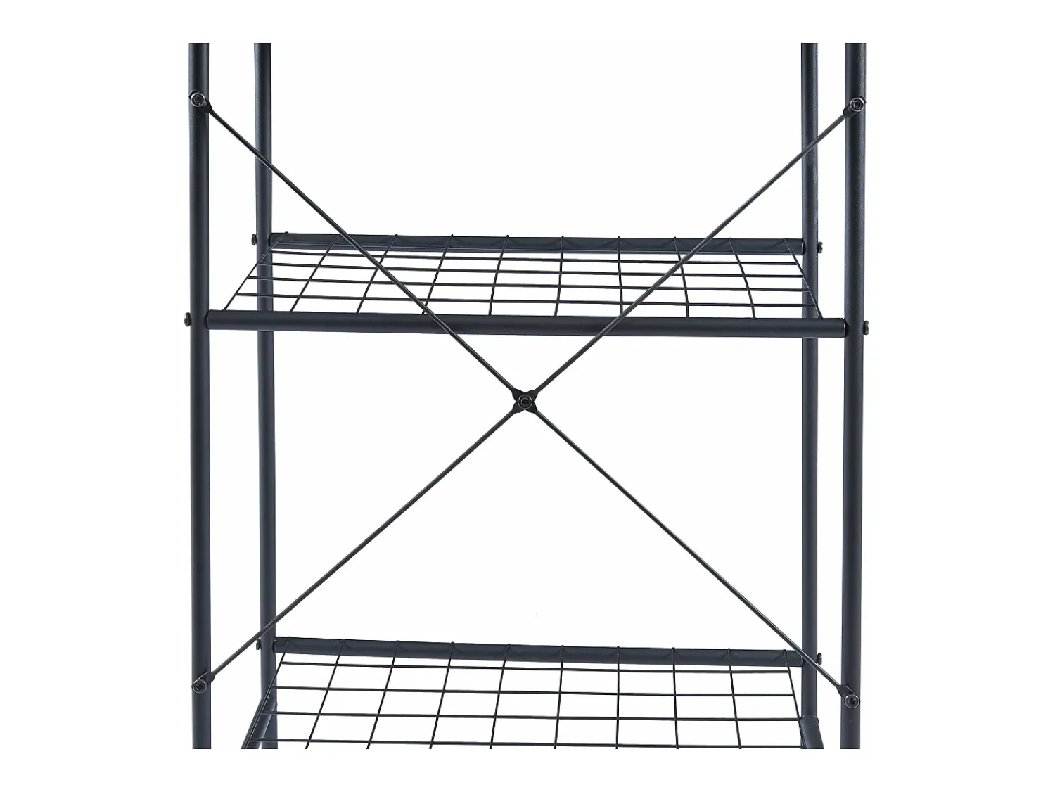Prateleira|Helloshop26 Prateleira de cozinha 150 x 60 x 42 cm com efeito mármore 03_0006971 Preto