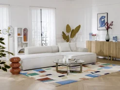 Prateleira*Vente-unique Prateleira de design com 5 nichos - Branca - LUELA Branco
