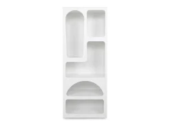 Prateleira*Vente-unique Prateleira de design com 5 nichos - Branca - LUELA Branco