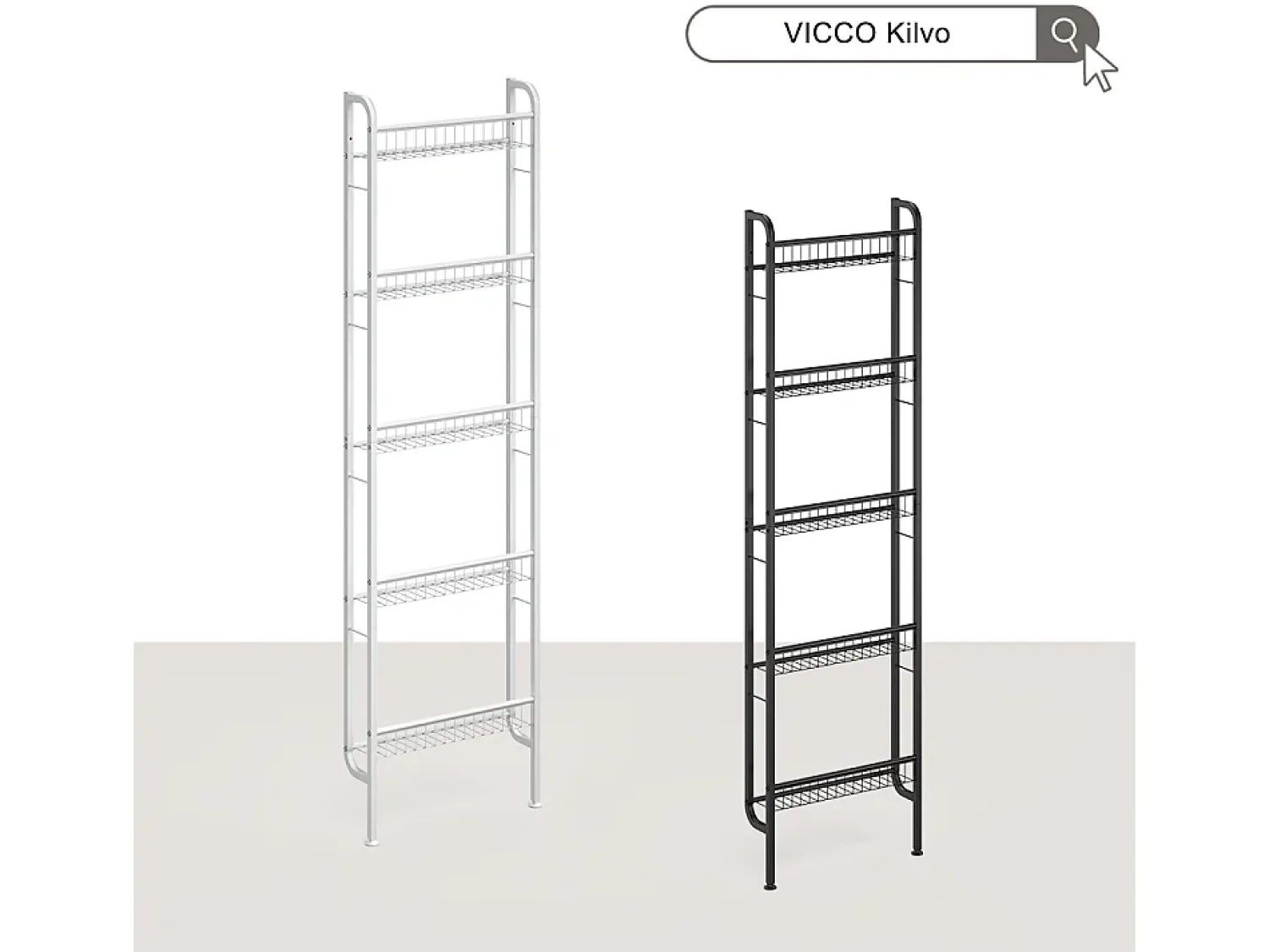 Prateleira*Vicco Prateleira de escada 44.5x11x160 klivo Branco
