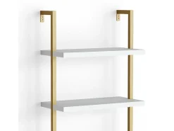 Prateleira|Vicco Prateleira de escada 60x30x183 ava Branco