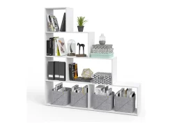 Prateleira|Vicco Prateleira de escada 163x29x155 Branco