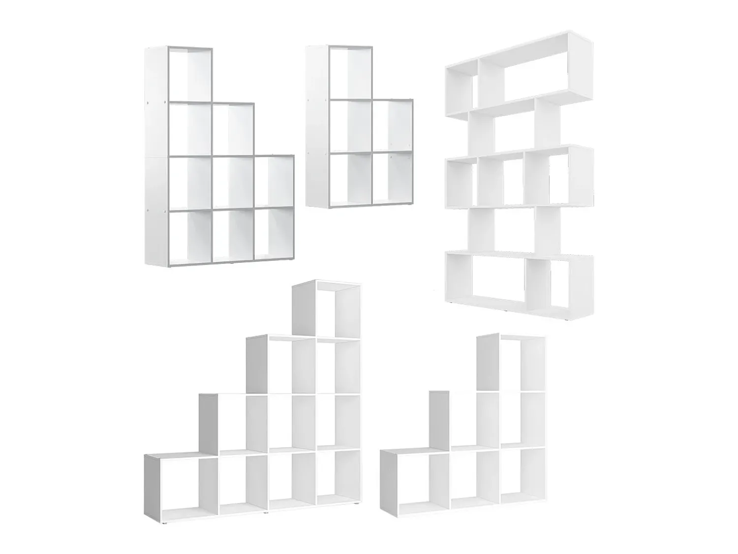 Prateleira|Vicco Prateleira de escada 138x29x143 aramis Branco