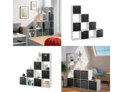 Vicco Prateleira de escada 142.5x29x140^ Prateleira