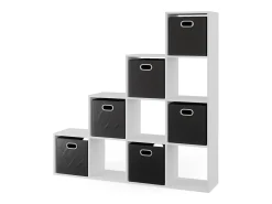 Vicco Prateleira de escada 142.5x29x140^ Prateleira