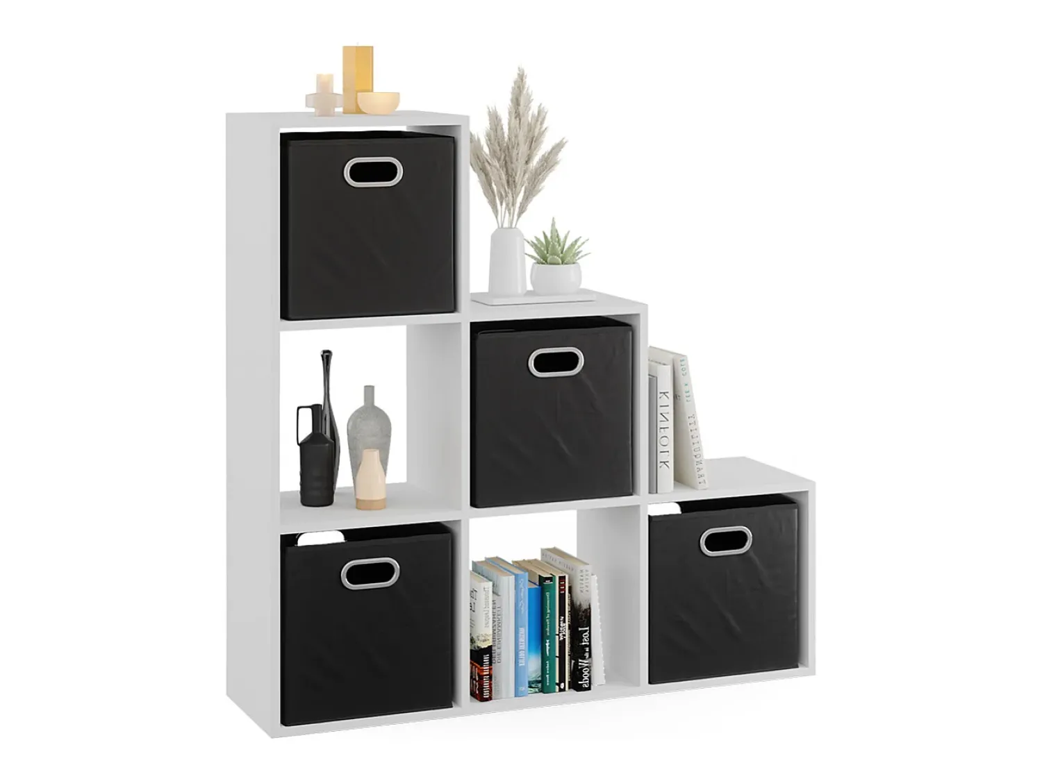 Vicco Prateleira de escada 107.2x29x107.8^ Prateleira