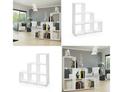 Vicco Prateleira de escada 107.2x29x107.8^ Prateleira