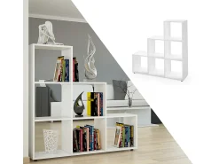 Vicco Prateleira de escada 107.2x29x107.8^ Prateleira