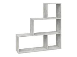 Prateleira*Vicco Prateleira de escada cinza 116.8x29x123.2 Cinzento