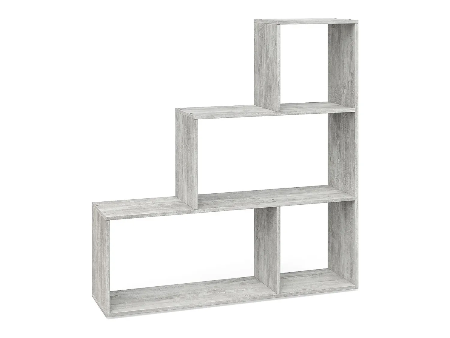 Prateleira*Vicco Prateleira de escada cinza 116.8x29x123.2 Cinzento