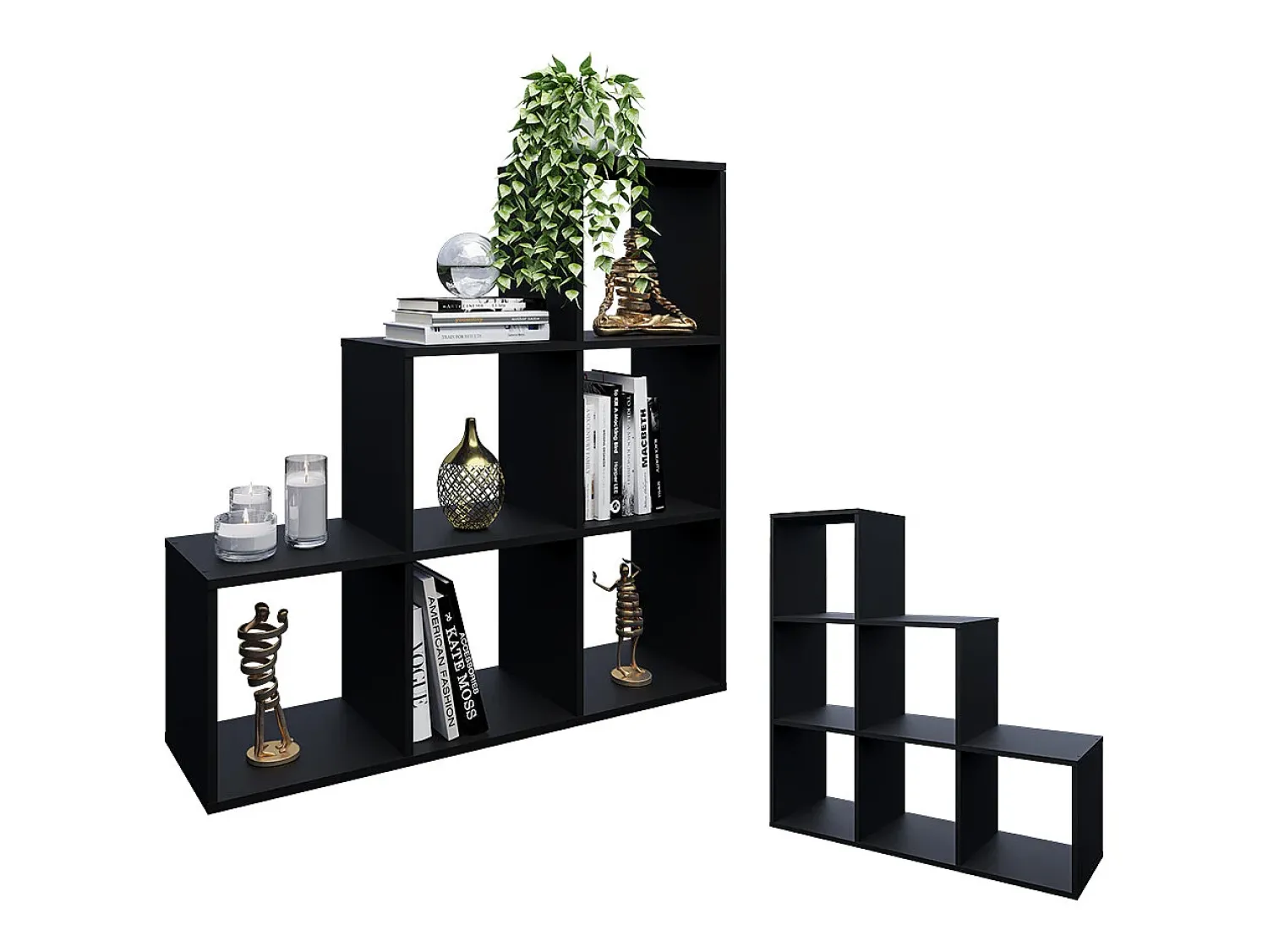 Vicco Prateleira de escada 107.2x29x107.8^ Prateleira