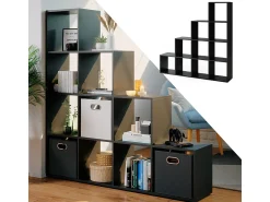 Vicco Prateleira de escada 142.5x29x140^ Prateleira