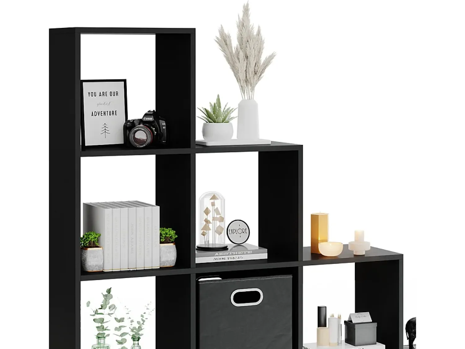 Vicco Prateleira de escada 142.5x29x140^ Prateleira