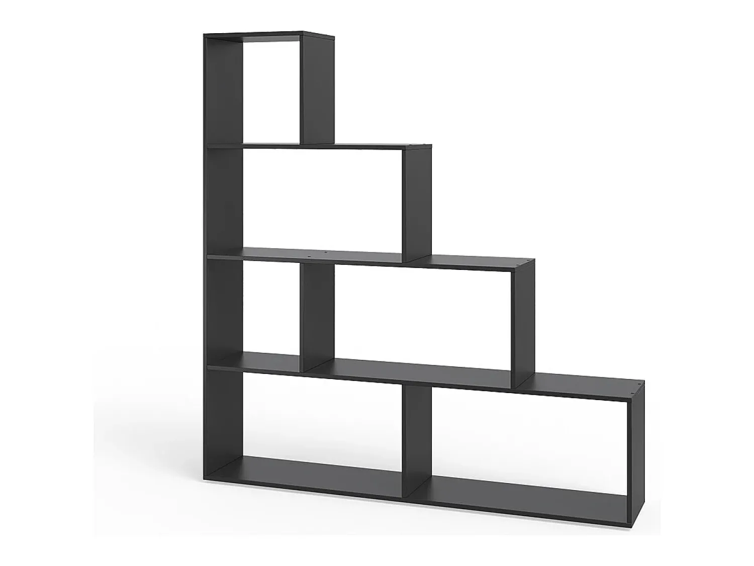 Discount Vicco Prateleira de escada 163x29x155 Preto