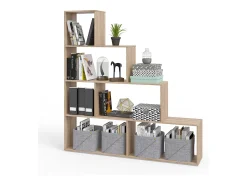 Online Vicco Prateleira de escada sonoma 163x29x155 Natural claro