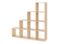 Vicco Prateleira de escada sonoma 142.5x29x140^ Prateleira