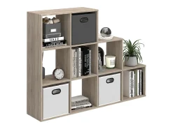 Discount Vicco Prateleira de escada sonoma 142.4x29x107.8 Natural claro