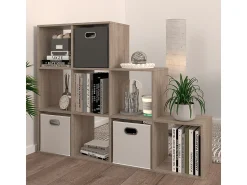 Discount Vicco Prateleira de escada sonoma 142.4x29x107.8 Natural claro
