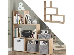 Hot Vicco Prateleira de escada sonoma 116.8x29x123.2 Natural claro